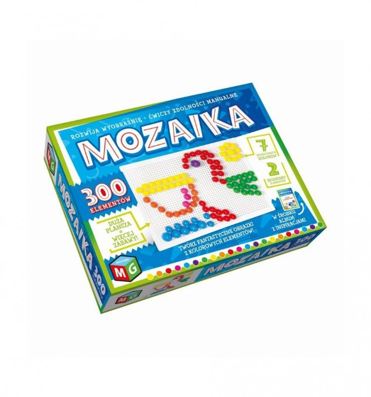 Levně Kreativní mozaika pro děti 300 dílků