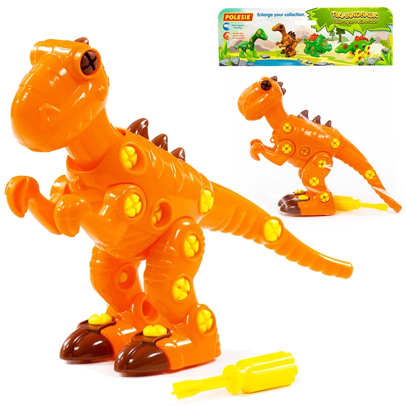 Šroubovací tyranosaurus – stavebnice pro děti