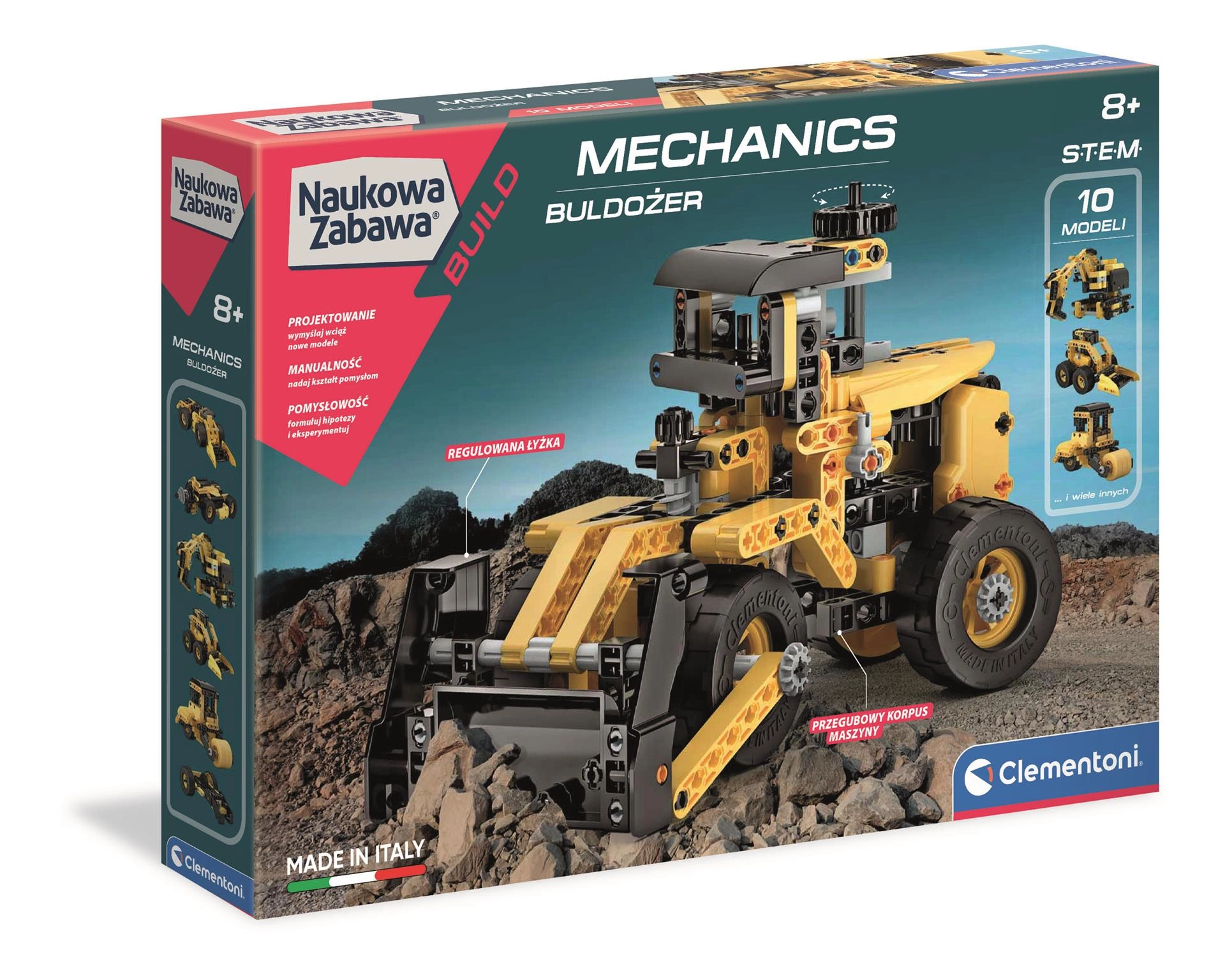 Stavebnice Laboratorium mechaniky – buldozer