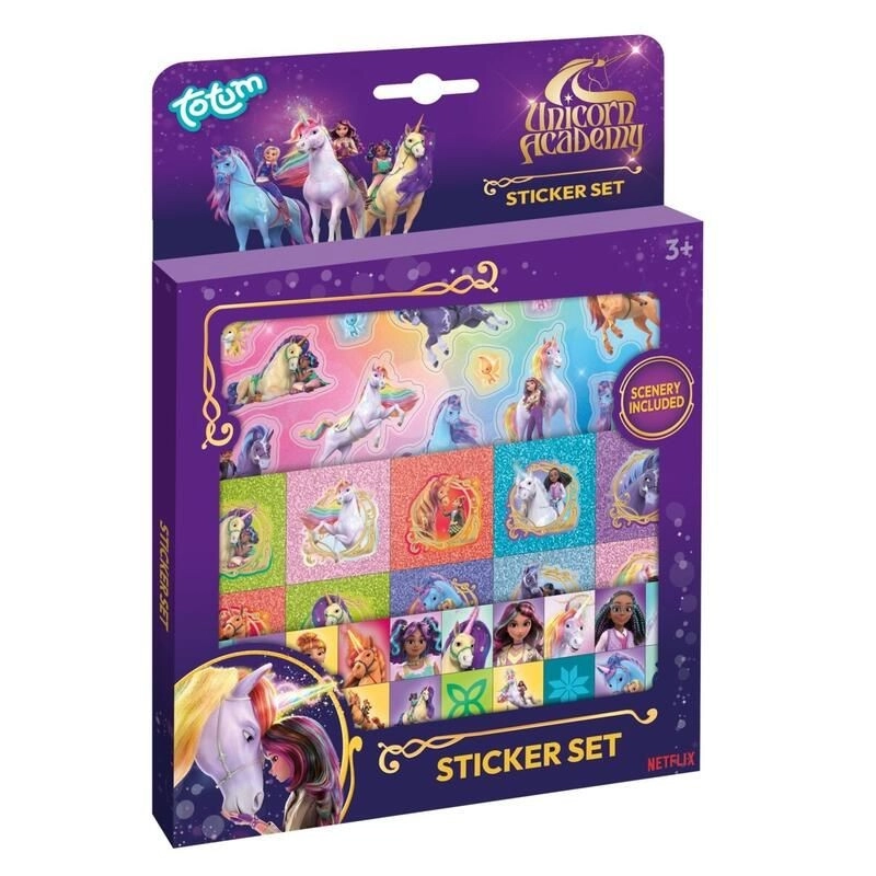 Unicorn Academy dárková sada se samolepkami