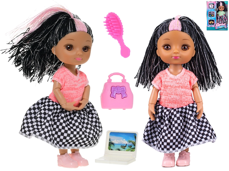 Panenka 15,5 cm s doplňky