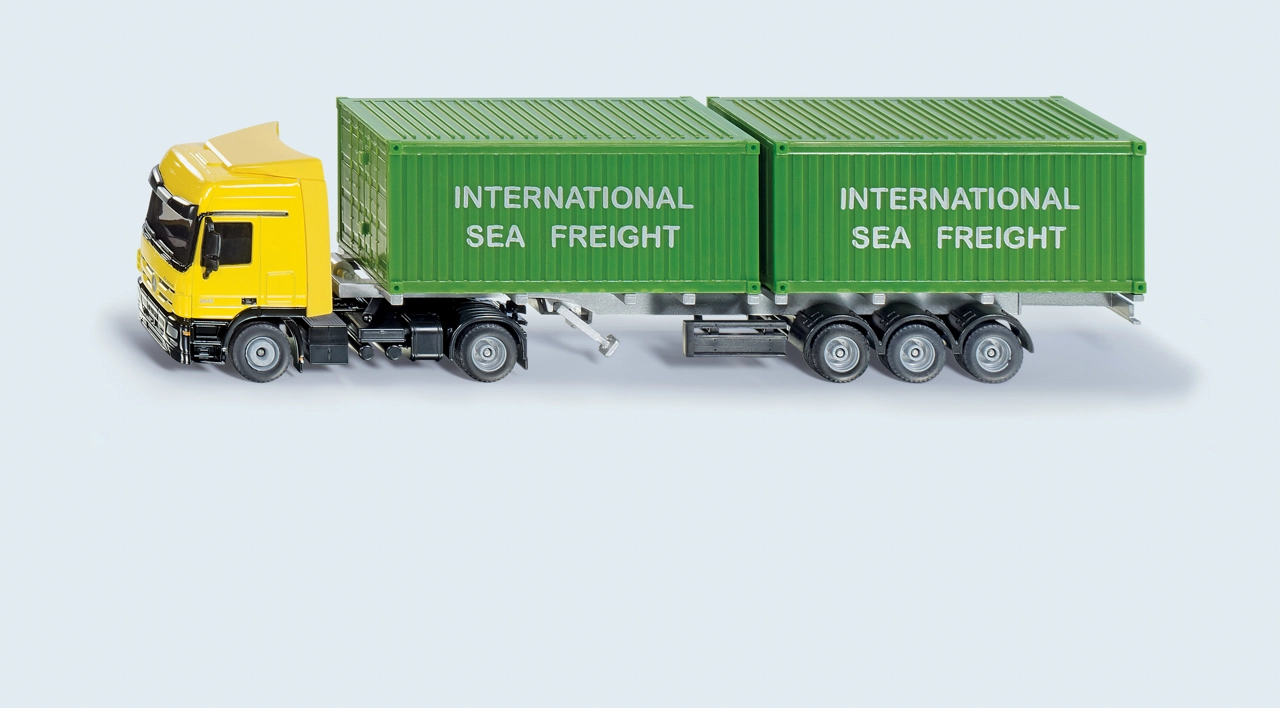 Levně Siku 3921 Super LKW kamion se 2 kontejnery 1:50
