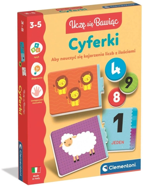 Cyferki – vzdělávací hra se zvířátky pro učení čísel