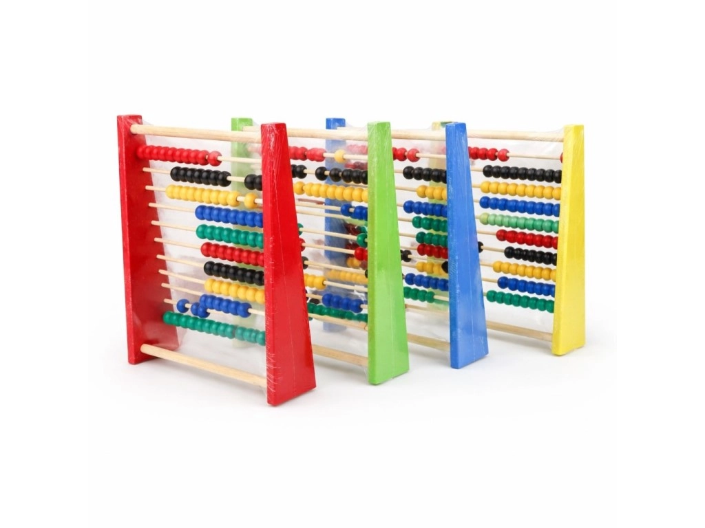 Dřevěné počítadlo pro děti 20 × 16 cm