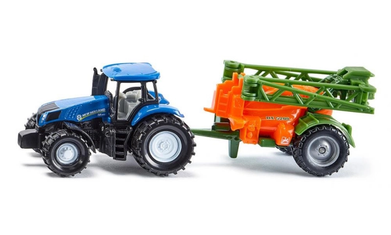 Levně Siku traktor s postřikovačem – kovový model