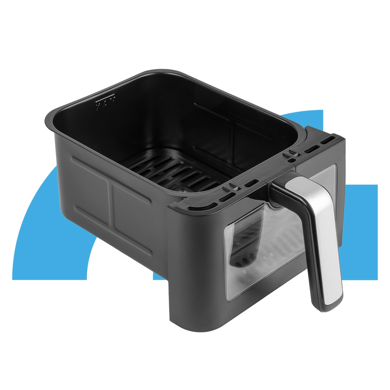 Horkovzdušná fritéza s dvojitou komorou 10 l, 2800 W