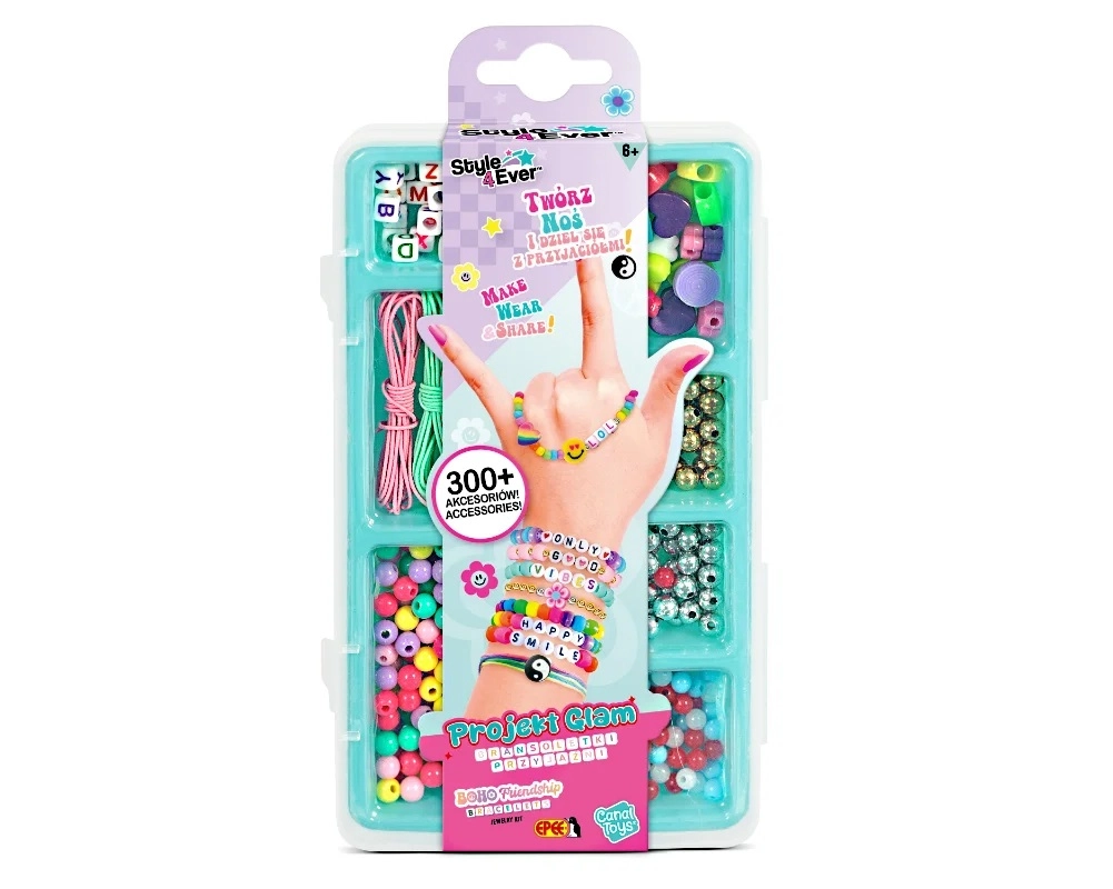 Projekt Glam – náramky přátelství