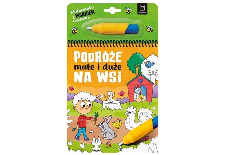 Malovánky s vodním fixem na farmě