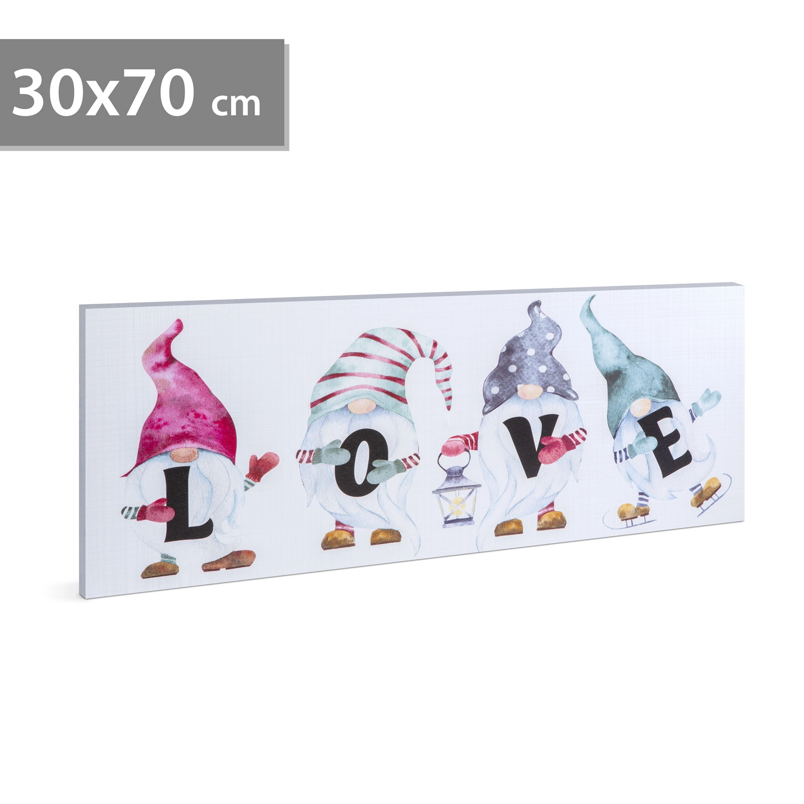 LED obraz na stěnu LOVE
