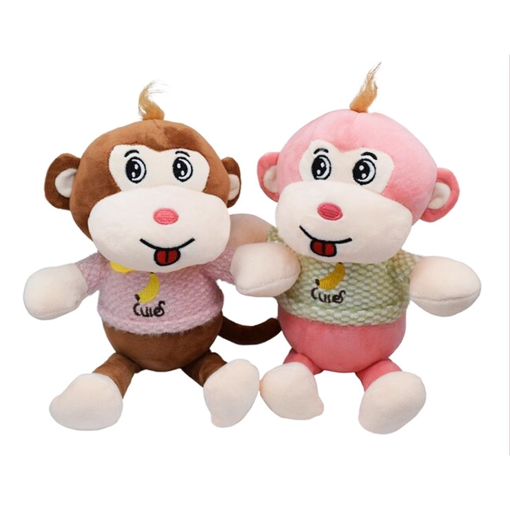 plyšová opička klaudia 24 cm