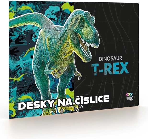 Levně OXYBAG desky na číslice dinosaurus premium