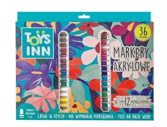 akrylové markery TOYSINN – sada 36 barev
