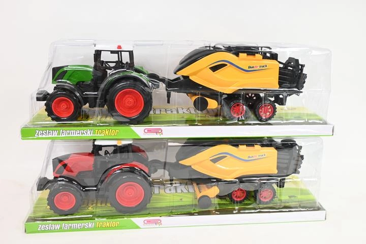 Traktor se zemědělským strojem - 1 kus