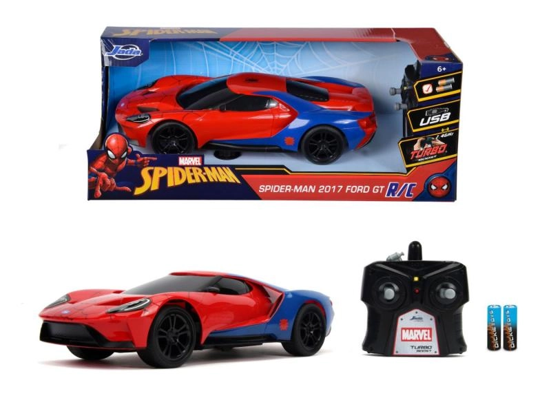Jada RC Marvel Spiderman 2017 Ford GT 1:16