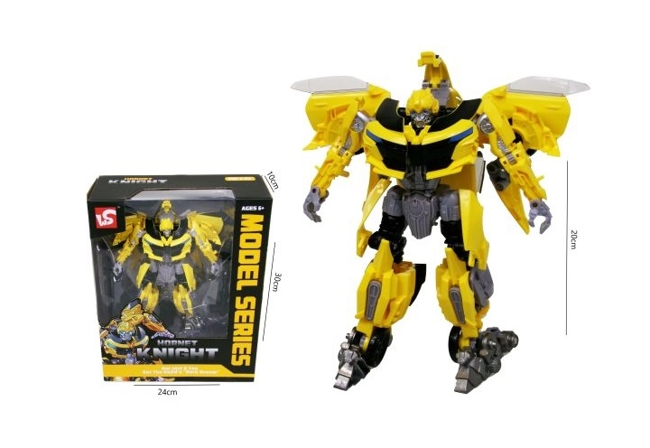 Robot 23 cm z plastu a kovu