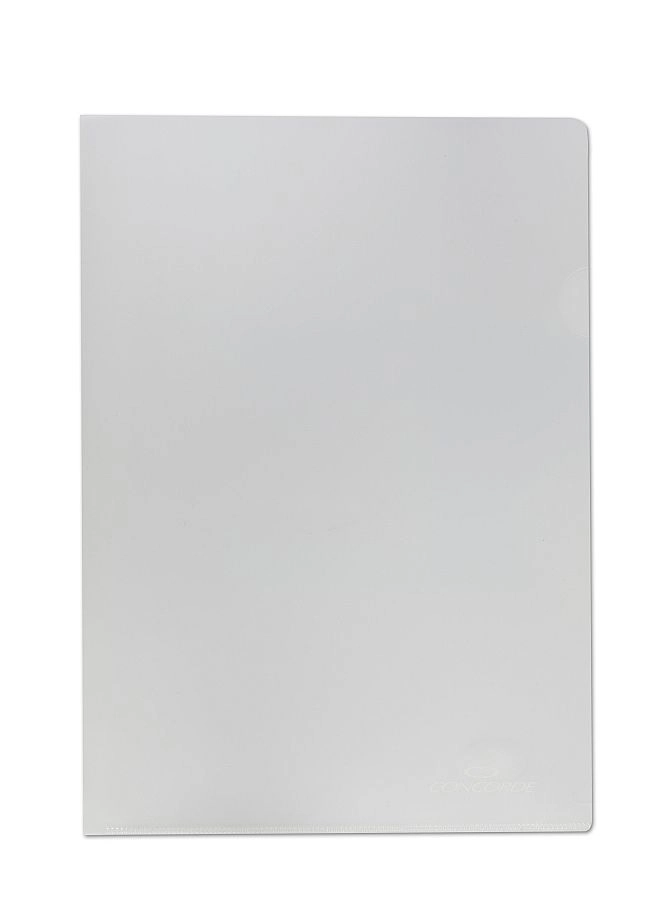 Zakládací obal CONCORDE A4 "L" 180mic, 10ks, čirá CONCORDE