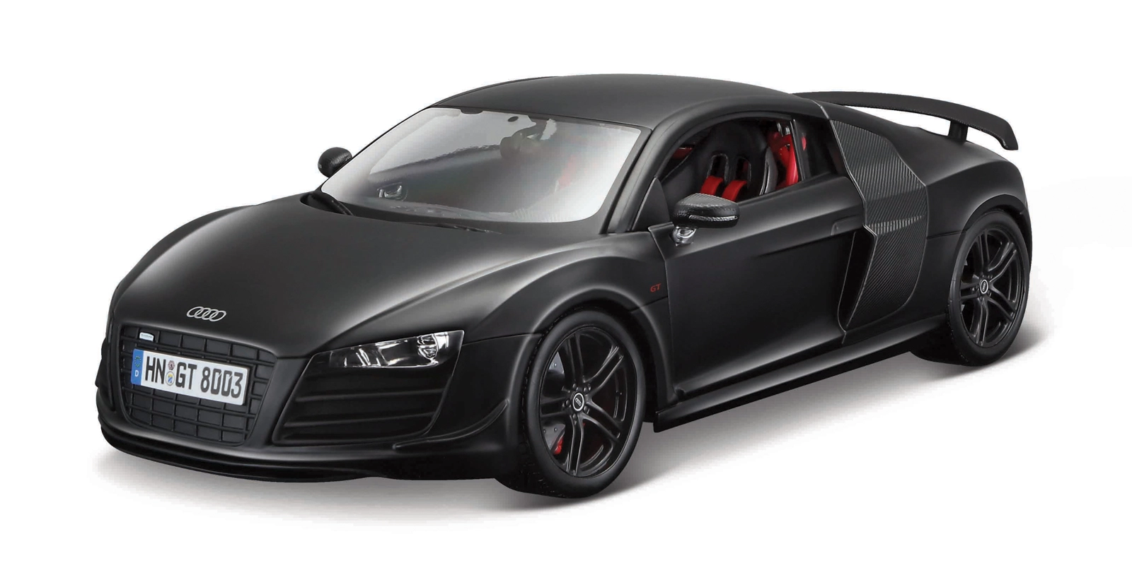 Maisto Audi R8 GT, matně černá, 1:18