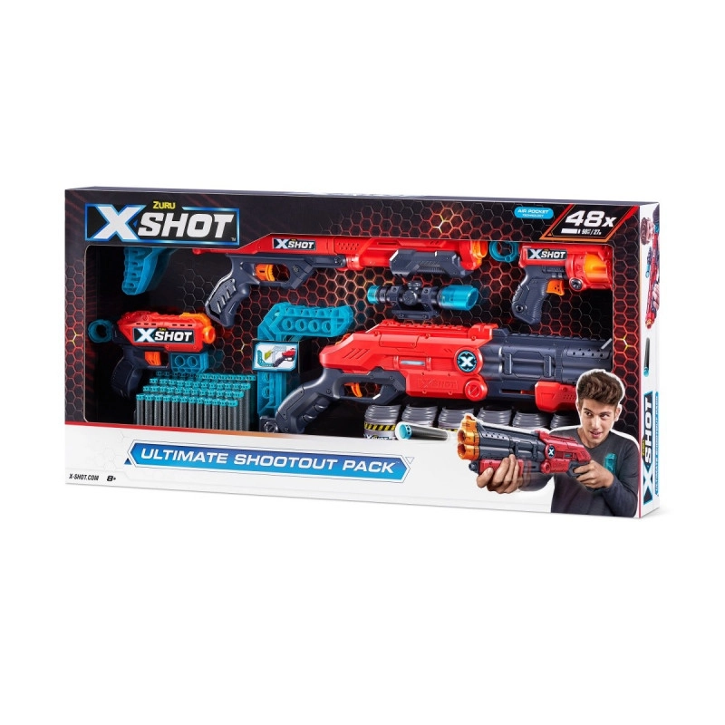 Levně Sada Zuru X-Shot Ultimate Shootout Pack Vigilante