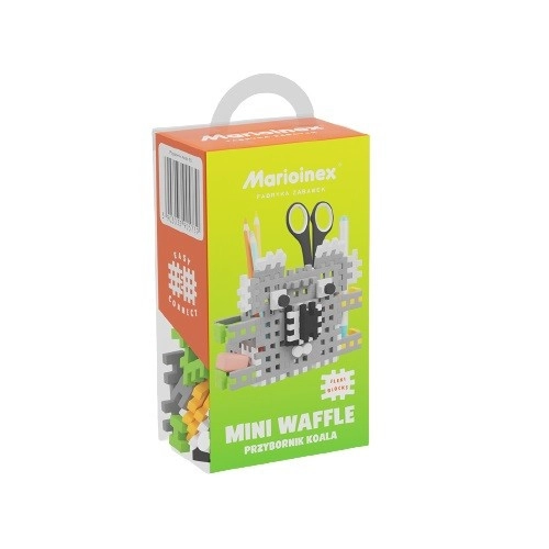 Levně Marioinex Mini Waffle přihrádka Koala 70 ks – stavebnice a organizér na stůl