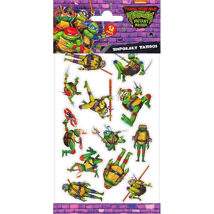 Dočasné tetování Želvy Ninja