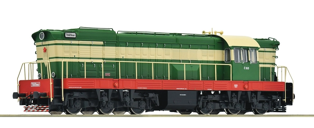 Roco Dieselová lokomotiva T 669.0107, ČSD - 7300012