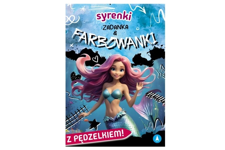 Zadání a omalovánky Mořské víly