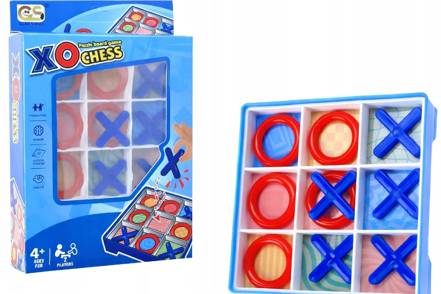 Hra piškvorky v krabičce