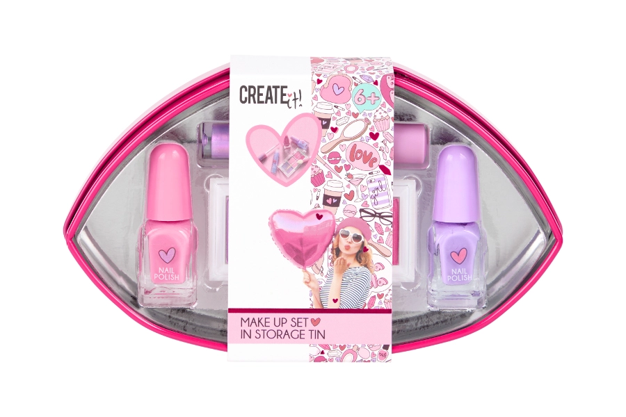 Create It! Love sada dětského make-upu ve tvaru rtů