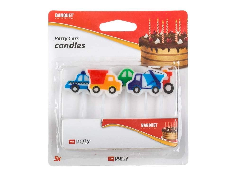 Levně BANQUET Svíčky narozeninové PARTY Cars