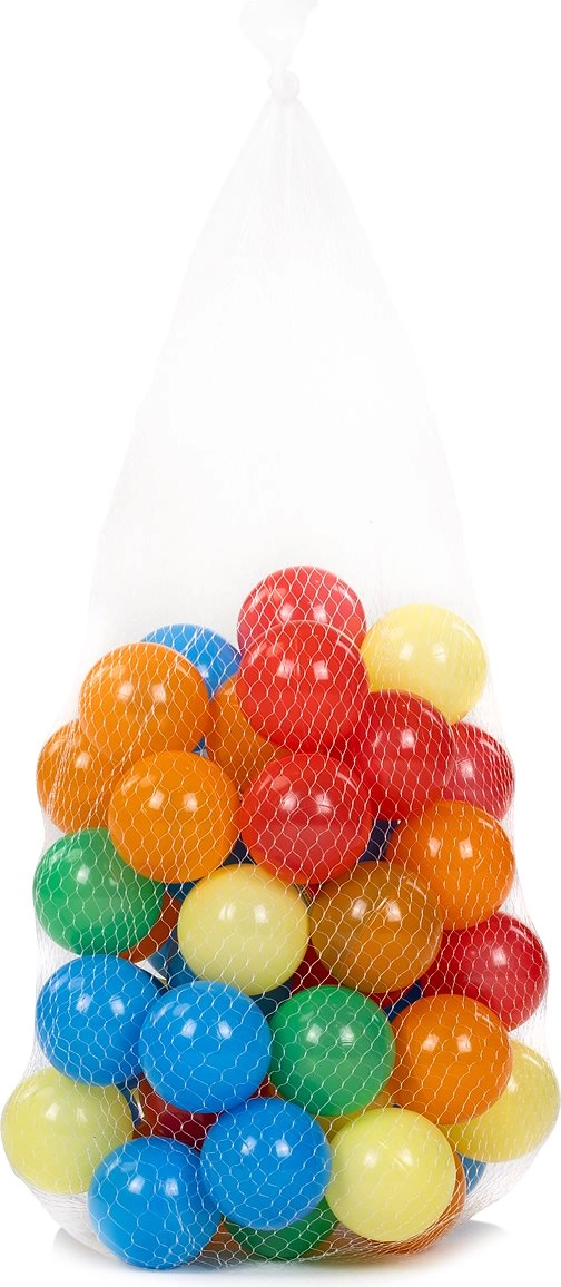 Barevné hrací míčky v síťce 50 ks