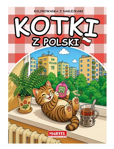 Kočky z Polska se samolepkami