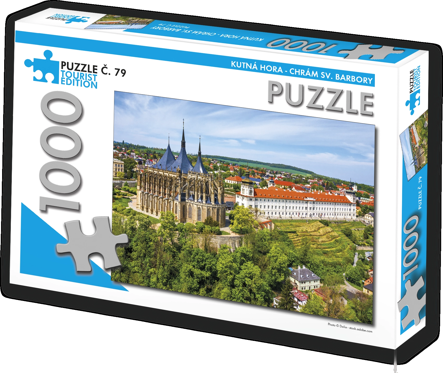 TOURIST EDITION Puzzle Kutná Hora - Chrám sv. Barbory 1000 dílků (č.79)