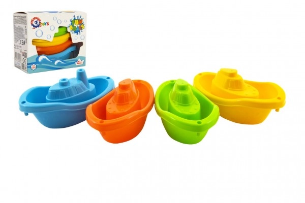 Levně TEDDIES Lodičky do vody 4 ks, 11 cm v sáčku