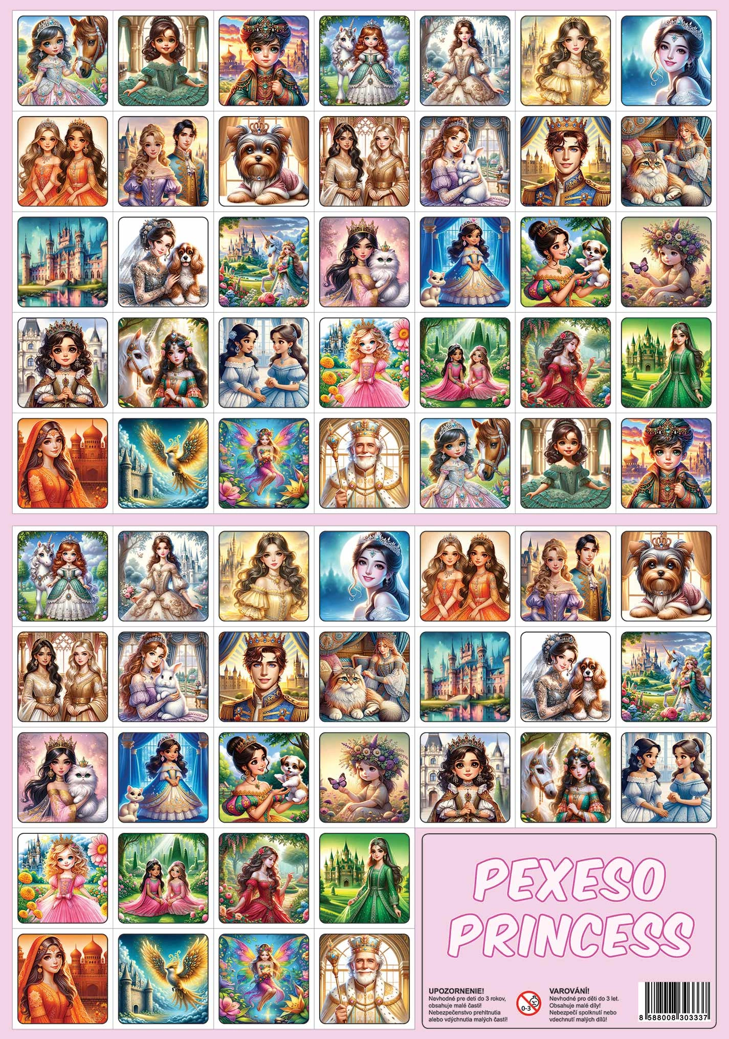 JM Pexeso: Disney Princezny