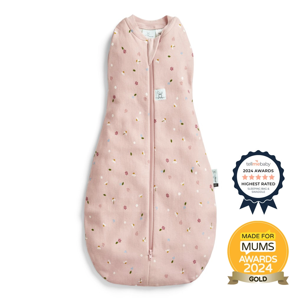 Levně ERGOPOUCH Zavinovačka a vak na spaní 2v1 Cocoon Daisies