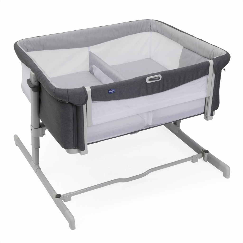Levně Chicco Next2Me Twins Cestovní postýlka pro dvojčata Magnet Grey