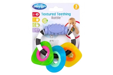 Playgro kousací chrastítko se tvary pro miminka