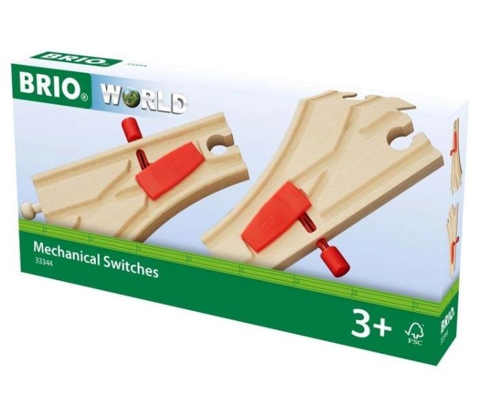 Brio 33344 Výhybky se zarážkou 1 pár