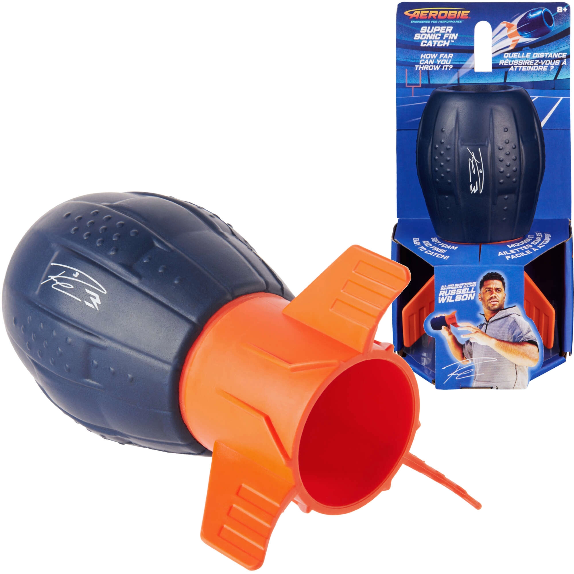 Aerobie Super Sonic Fin Catch házecí raketa pro venkovní zábavu