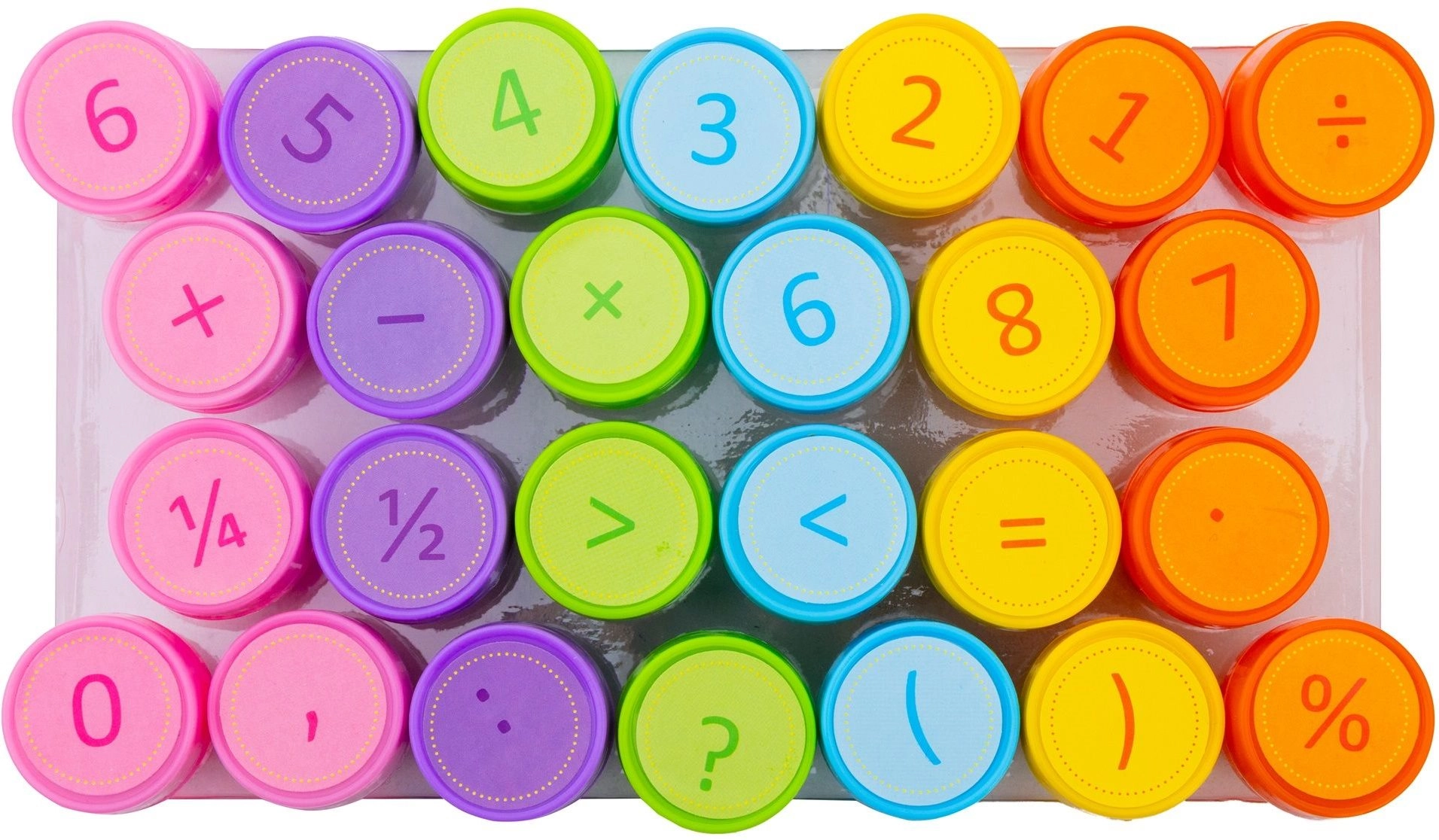 Voňavá razítka – čísla, 26 ks