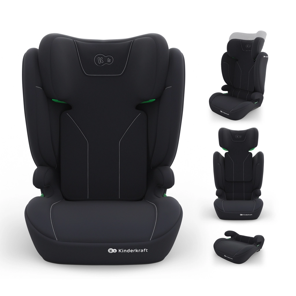 Kinderkraft autosedačka i-spark 2 plus i-size 100–150 cm black