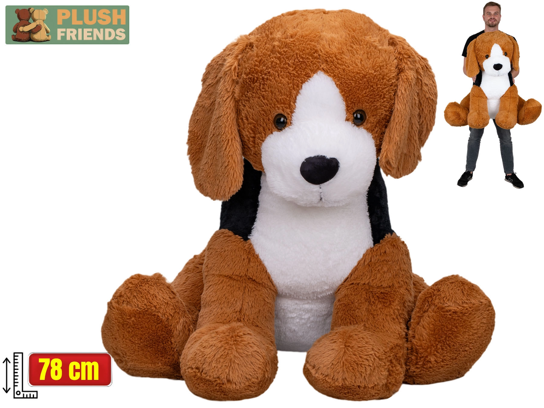 Plush Friends plyšový pes 78 cm