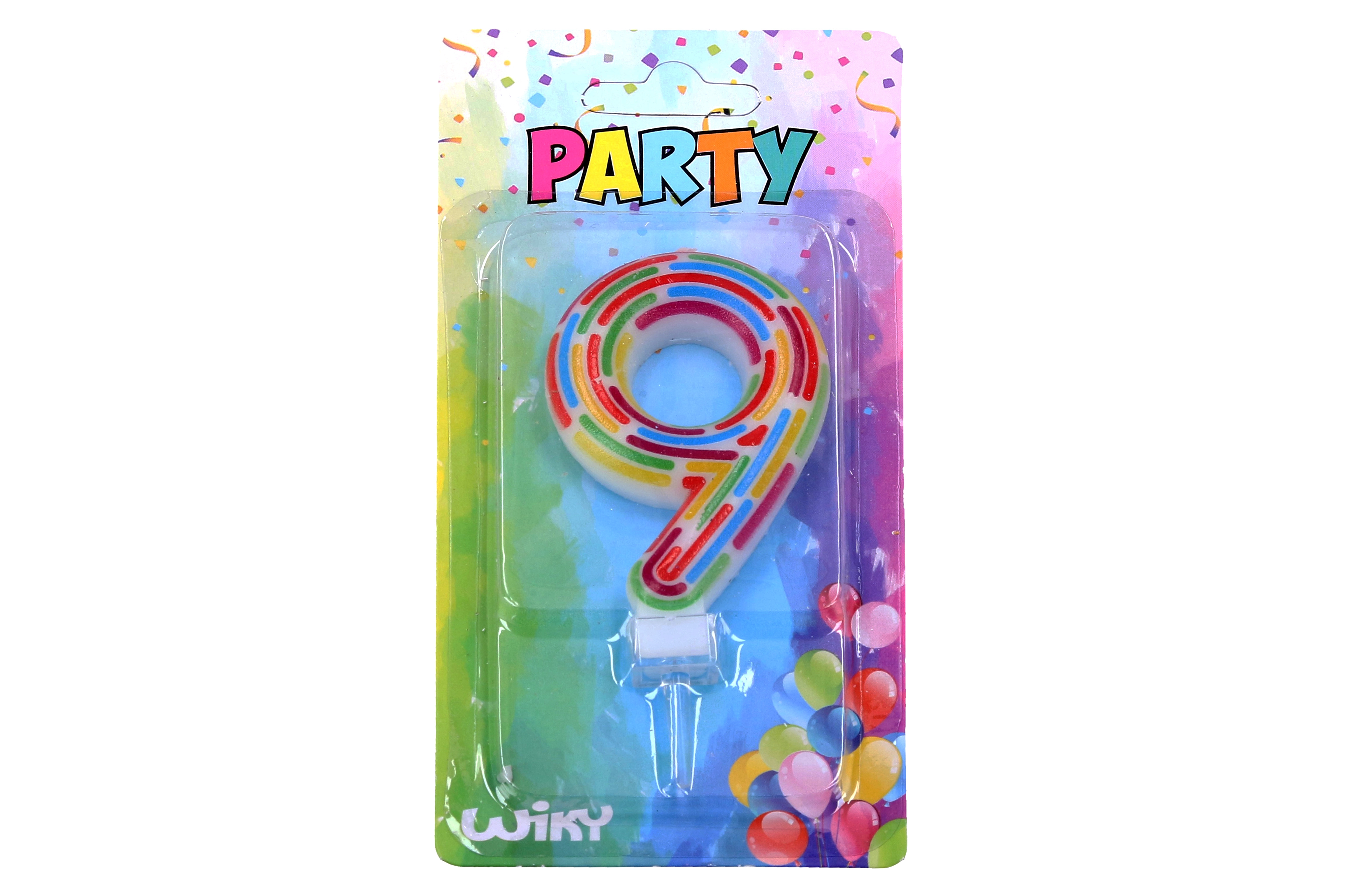 Levně Wiky Párty číslo 9 Čárky