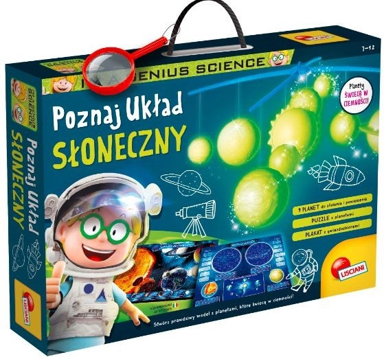 Levně Liscianigiochi Malý génius Prozkoumejte sluneční soustavu