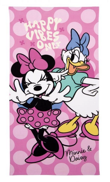 Osuška Minnie Mouse z mikrovlákna 70 × 140 cm