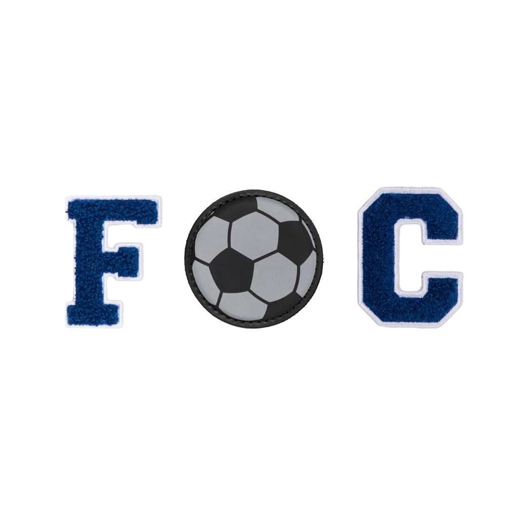 Levně Baagl Baaglies – sada 3 odznáčků FC Fotbal