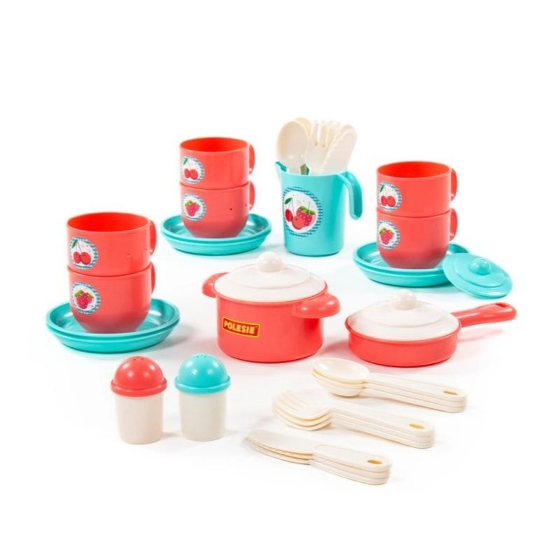Dětská sada nádobí Gazdinka pro 6 osob, 38 dílů