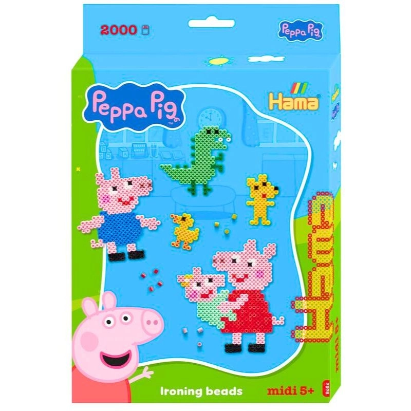 Dárkový box Peppa Pig – zažehlovací korálky MIDI