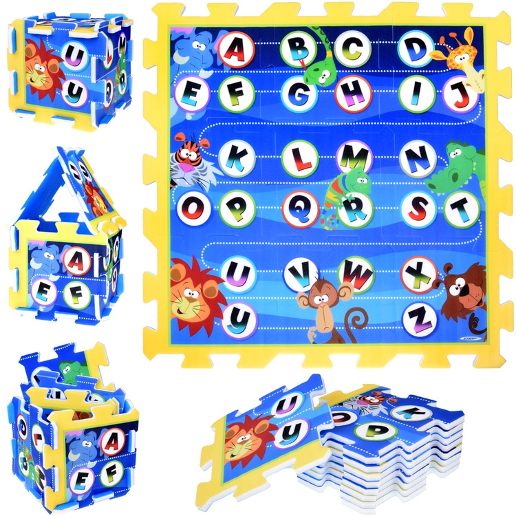 Piankové puzzle zvířecí abeceda