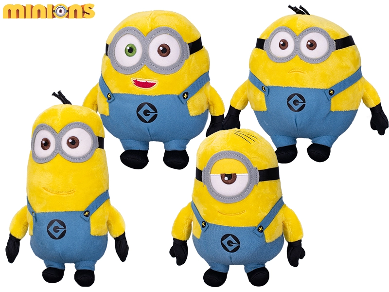 Plyšák Mimoni 17–20 cm – Bob, Stuart, Kevin nebo Otto